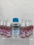 (9) Garnier Gift Set Micellar Cleansing Water Remover 3.4oz Rose Facial Mist