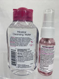 (2) Garnier Gift Set Micellar Cleansing Rose Water Remover 3.4oz & Facial Mist