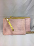 New Zipper MakeUp Bag Case Pouch Travel Pink And Gold