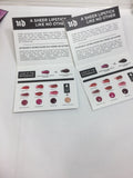 (2) Urban Decay Sheer Revolution Lipstick Sample Size 4 Shades Each