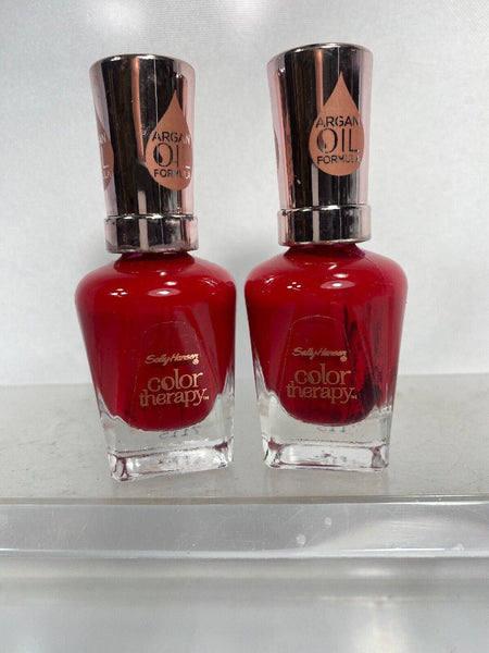 (2) Sally Hansen 350 Haute Springs Color Therapy Manicure Nail Polish