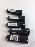 (5) Gear Up Black Car Dual Usb Adapter Outlet Charge Cigarette DC