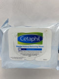 Cetaphil Gentle Make Up Removing Wipes 25 Pre-Moistened Towelettes