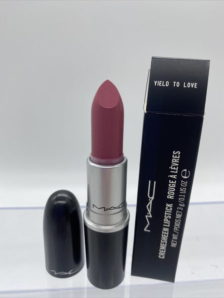 BNIB Mac Yield To Love Pink Purple Cremesheen Lipstick Limited Edition w/receipt