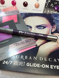 (5) Urban Decay 24/7 Plushie Eye Liner Deluxe Sz Lipstick Lipgloss Blush Travel