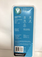 Vivitar Listen Up Bluetooth Earphones Earbud Hooks Mic Wireless Usb Charging