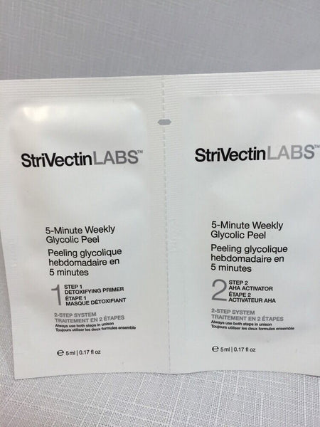 StriVectinLABS 5-Minute Weekly Glycolic Peel Step 1 & 2 Detox Primer / Activator