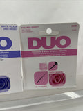 (2) Duo Rosewater & Biotin Striplash False Eyelash Adhesive - DARK TONE & Clear