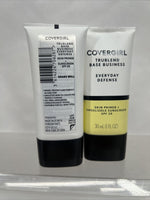 (2) Covergirl TruBlend Base Business Everyday Defense Skin Primer 1oz