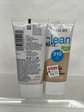 (2) Covergirl 510 Fair Light Clean Matte BB Cream For Oily Skin1oz