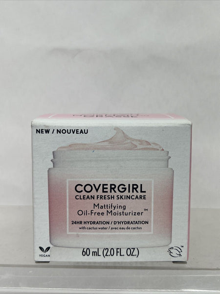 Covergirl Clean Fresh Skincare Mattifying Oil-Free Moisturizer  Hydration 2oz