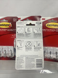 (4) Command 17067 Wire Hooks Small Strong Hold Damage Free Hang 3 Hook White 12t