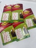 (5) Command 17024 Poster Strips Small 12Pk Strong Hold Hang DamageFree White