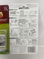 (2) Command 12lb Medium Picture Hanging Strips 17204ES Damage Free 6 Pairs Each