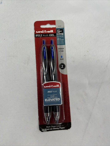 uni-ball uniball 207 Plus+ Retractable Gel Pens Medium Point 0.7mm Black Ink