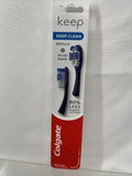 Colgate Keep Deep Clean Manual Toothbrush  Refill Brush Heads 2 pack