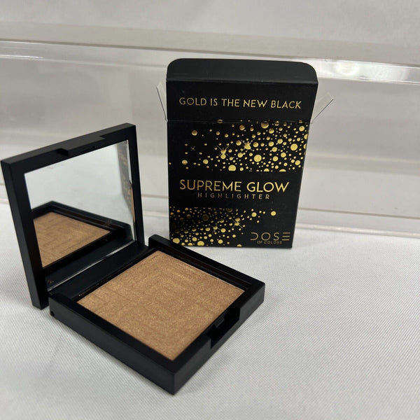 BNIB Dose of Colors Gold is the New Black Supreme Glow Highlighter Limited Editi
