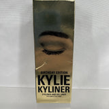 KYLIE BIRTHDAY EDITION KYLINER SHADE DARK BRONZE NIB EYELINER & GEL LINER+BRUSH