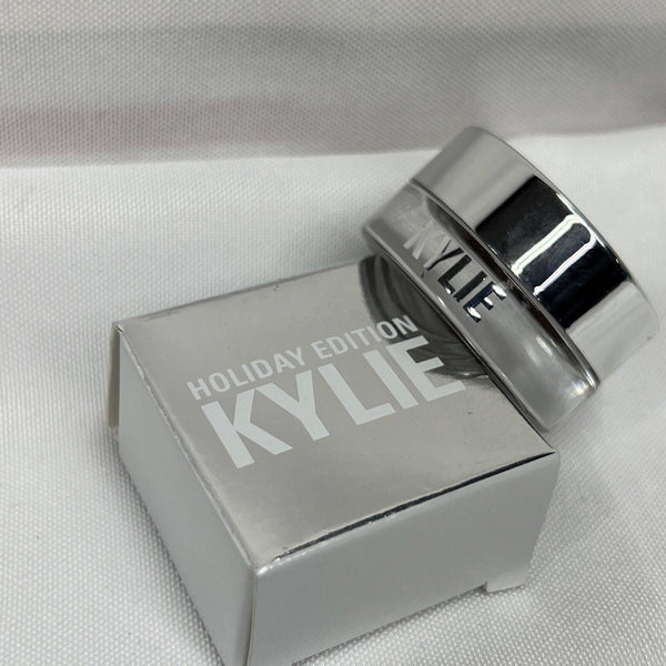 BNIB KYLIE Holiday Edition Creme Shadow Camo Cream Paint Pot Silver Packing