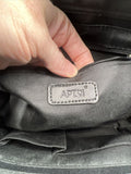 Apt 9 Black￼ Purse Shoulder Bag Strap Zippers Glitter Accent