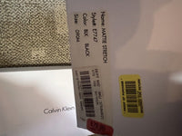 ￼Calvin Klein Sz 9 Mattie stretch black leather knee-high boot style E7747