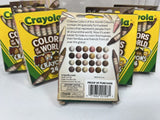 (5) Crayola Colors Of The World Crayon 24 Crayons Each