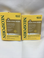 (2) NEOSPORIN Pain, Itch, Scar Antibiotic Ointment .5 & 1 Oz 3/23