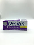 Desitin Maximum Strength Diaper Rash Treatment 4 oz Cream Zinc Oxide 1 Tube 7/24