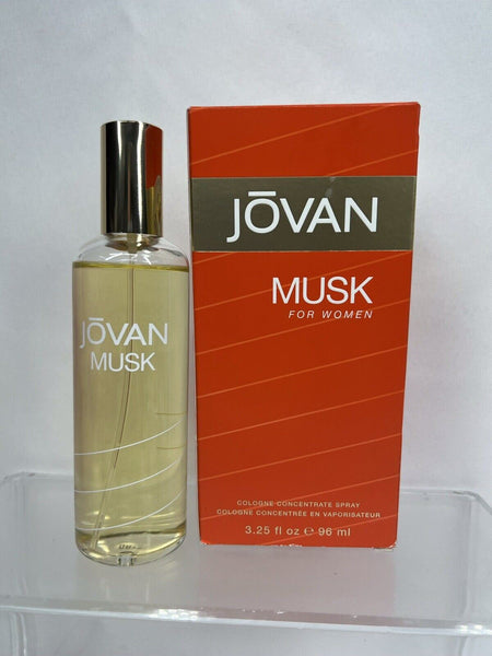 Jovan Musk by Jovan 3.25 Cologne Spray for Women New Gift