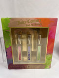 Juicy Couture Rock the Rainbow 3 Piece Rollerball Perfume gift set 0.33oz each
