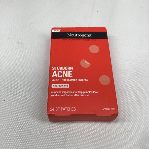 Neutrogena Stubborn Acne Ultra-Thin Blemish Patches Hydrocolloid - 24 Ct Patches