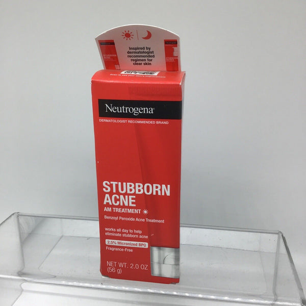 Neutrogena Stubborn Acne AM Treatment Benzoyl Peroxide 2.5% 2oz