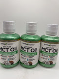 (3) 100% MCT Oil Purely Inspired Pure MCT Oil Keto Coconut Oil Flavorless ￼16oz