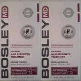 (2) Bosley MD Regular Strength Minoxidil 2% WOMEN Two Months Supply COMBINESHIP