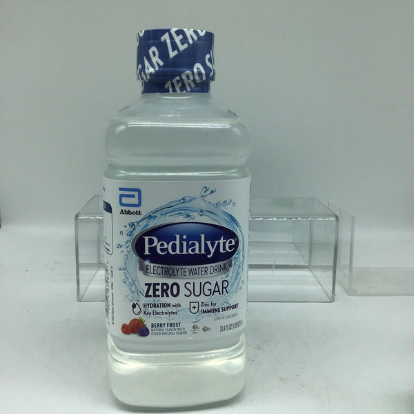Pedialyte Zero Sugar Berry Frost 33.81 Oz