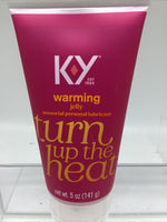 New K-Y Warming Jelly Sensorial Personal Lubricant Turn up the Heat 5oz