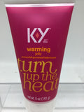 New K-Y Warming Jelly Sensorial Personal Lubricant Turn up the Heat 5oz