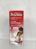 Children’s Tylenol Acetaminophen Liquid Medicine Cherry, 4 oz, Exp 2/25