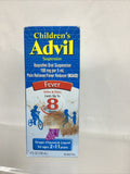 Advil Children's Fever Oral  Suspension Pain Reliever ￼Grape- 4 oz - 2/226