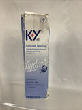 K-Y Ultra Natural Feeling Hydrate ￼ Personal Lubricant 3.38 KY Sealed 11/24