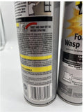 HAZMAT??? (2) Raid Max Foaming Wasp Hornet  Fast Acting Attack Bugs Nest 21 ft