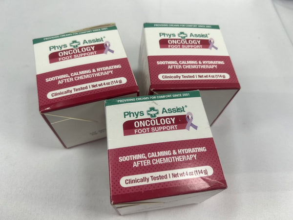 (3) Phys Assist Oncology Cream Soothing Calming Hydrate After Chemotherapy ￼4oz
