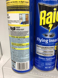 (4) Raid Flying Insect Killer Aerosol Outdoor Fresh, 15 oz Spray