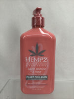 HEMPZ Lotion Sweet Jasmine & Rose Plant Collagen ￼￼ Body Moisturizers 17oz
