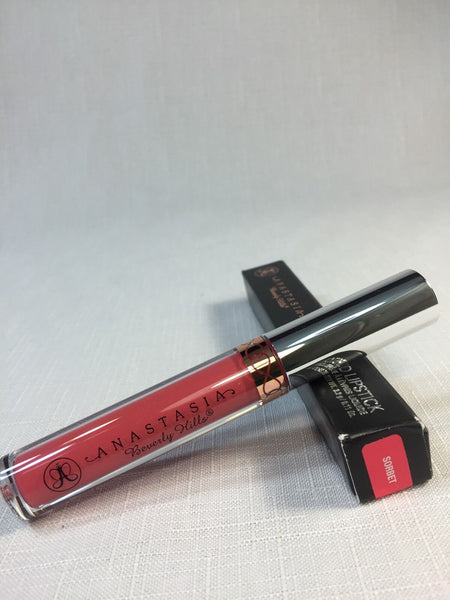 BNIB Anastasia Sorbet Limited Edition Liquid Lipstick Coral Pink