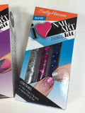 (3) Sally Hansen I Heart Nail Art Fringe & Glitter Kit 410 430