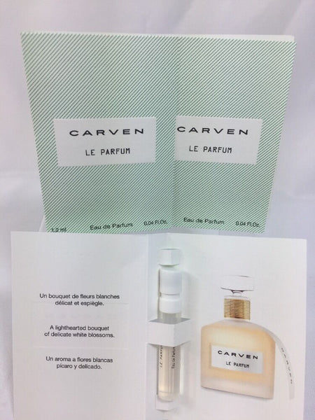 (3) Carven LE Parfum Spray Sample Travel Sz Mini
