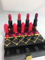 BNIB MAC Nutcracker Sweet Pink Lipstick Kit Set Mini Holiday Collection 2016