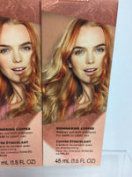 (3) Shimmering Copper Clairol Color Crave Temporary Hair Color Makeup Highlight