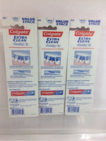 (3) Colgate Extra Clean Full Head Toothbrush 341 M Medium - 3ct 9 Total